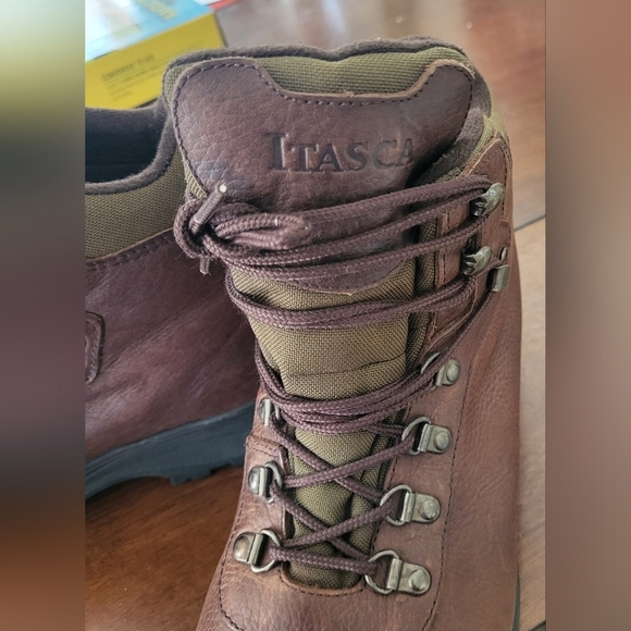 Itasca Dark Brown Leather Trail Boots main image 8
